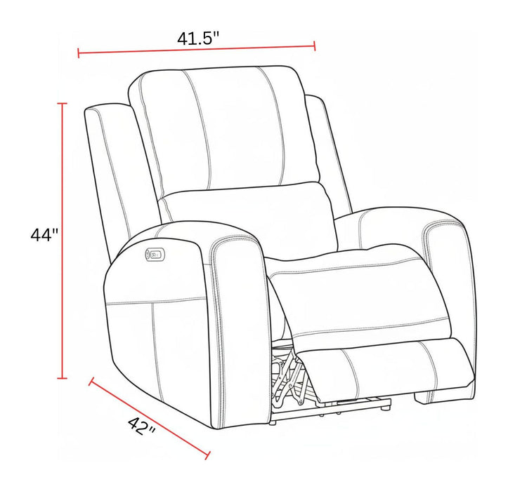 Belmont - Zero Gravity Power Recliner P3