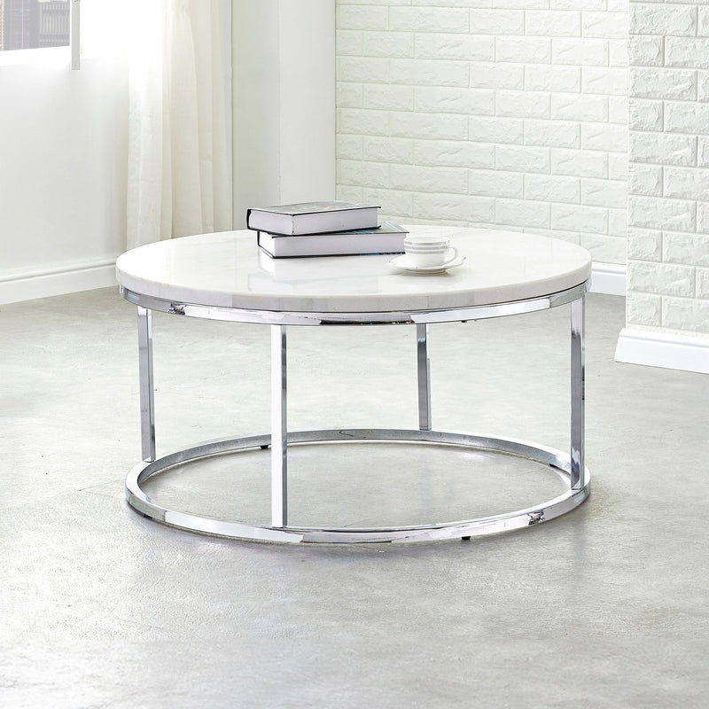 Echo - Marble Top Round Table