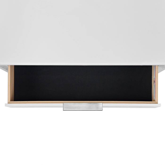 Denmark Dresser and Mirror Set in White