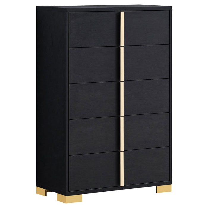 Jeremiah - Bedroom Set With LED Headboard