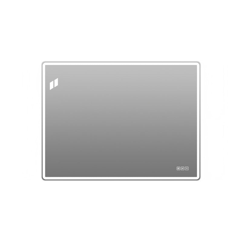 24" X 32" Rectangular Front Lighted And Backlit LED Bathroom Mirror With Anti Fog - Clear