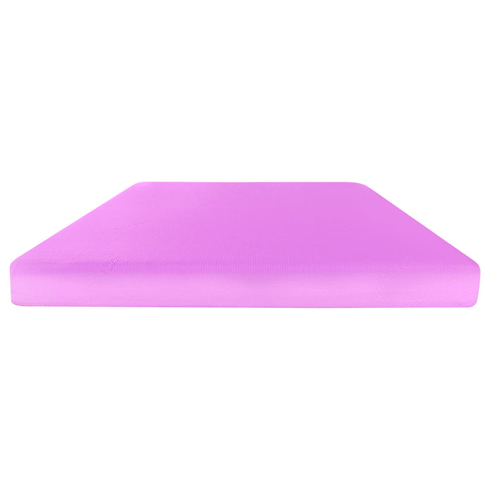 6" Gel Memory Foam Mattress In A Box With Aloe Vera Cover - Pink - Full