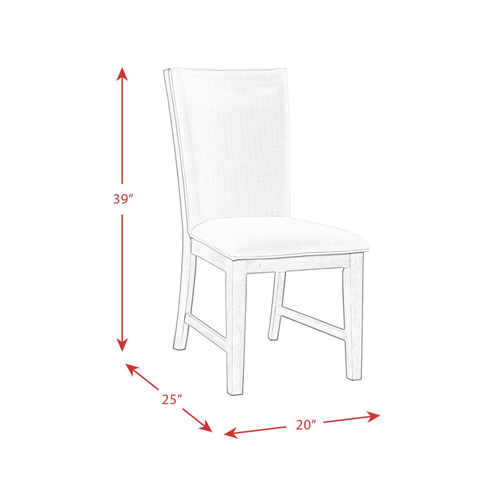 Grady - Upholstered Side Chair (Set of 2) - Walnut