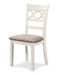 Cori Round Dining 5 Pc Set-Bisque/Brown