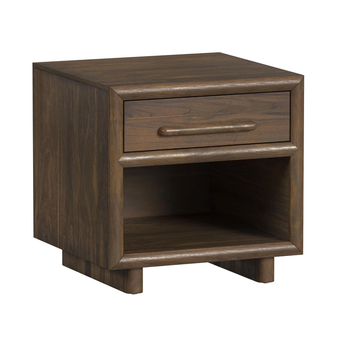 Brisbane End Table in Brown