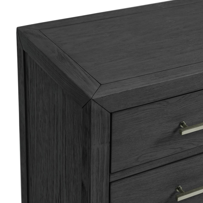 Versailles Contemporary 3-Drawer Nightstand