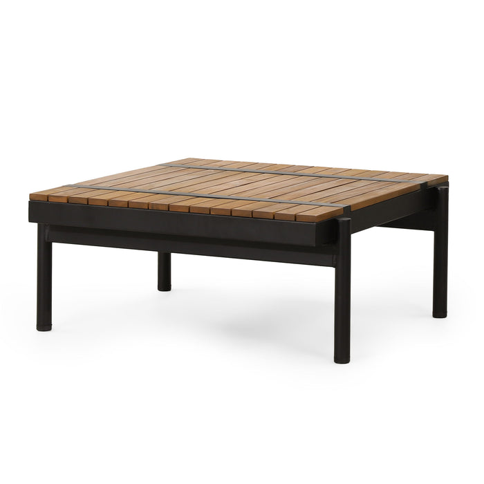 Theo - Sofa Corner, Coffee Table - Cream