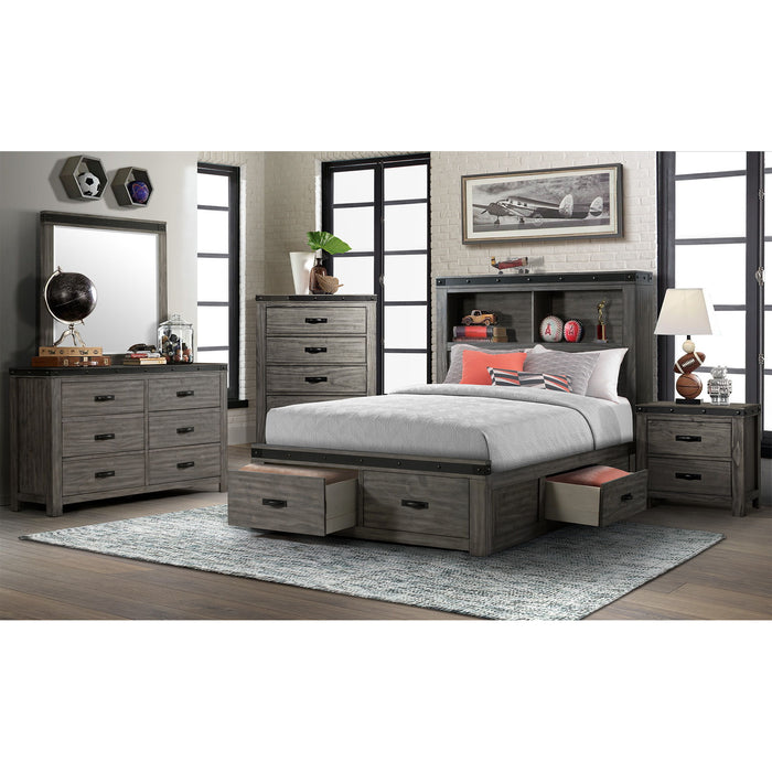 Wade - Youth Platform Storage Bed