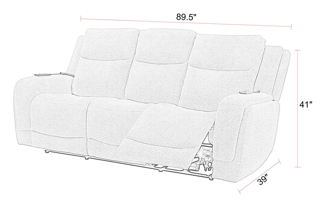 Penfield - Power Reclining Sofa Set