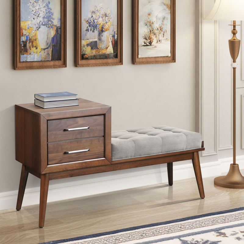 Malibu - Bench - Walnut