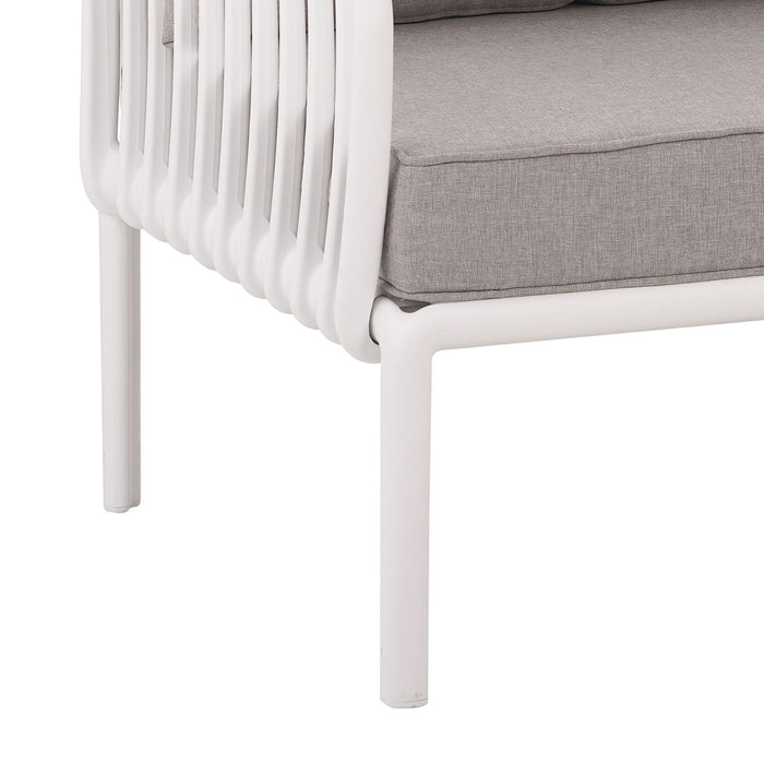 Outdoor Patio Club Chair, Waterproof Thick Cushion Deep Seating