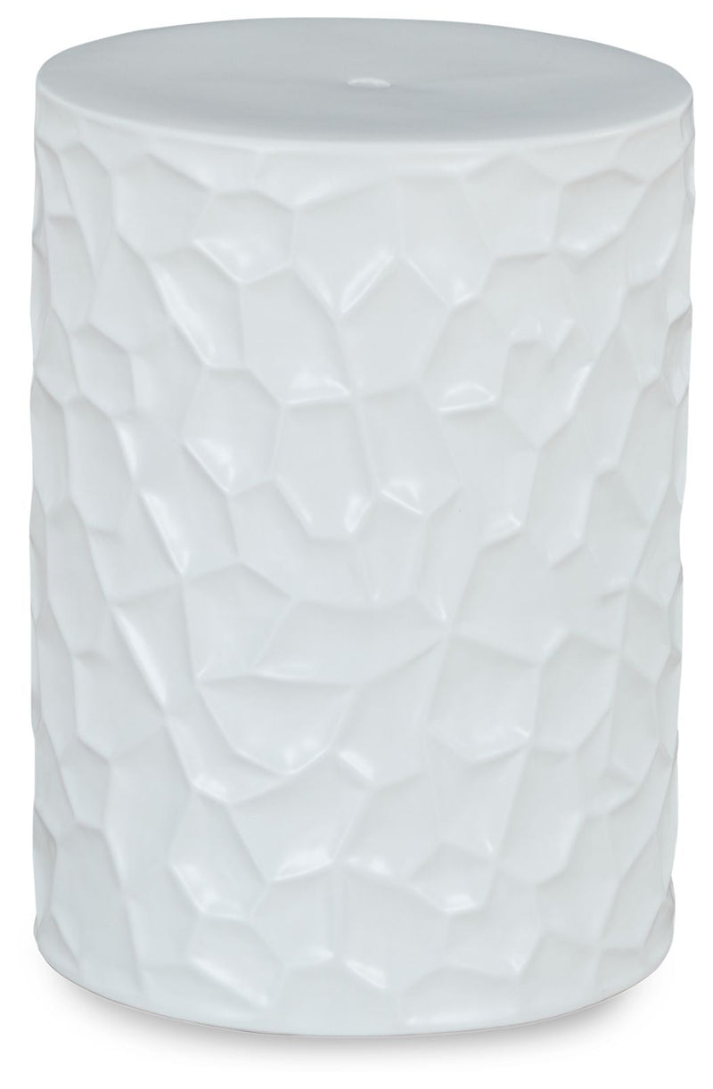 Jungrove - Indoor/Outdoor Stool - White