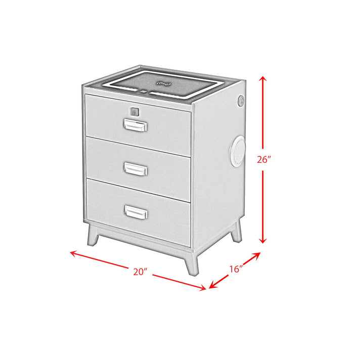 Rio - Nightstand With Electronic Features
