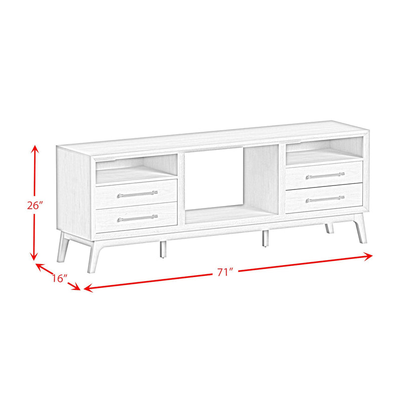 Westland - Entertainment Unit With 71" TV Console