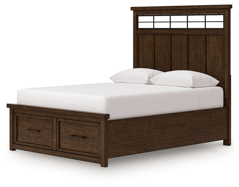 Taffenbrook - Panel Storage Bed