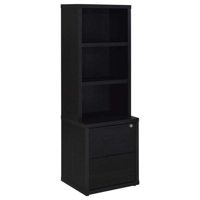 Geary - 3 Piece Bedroom Set With Bookcase Headboard