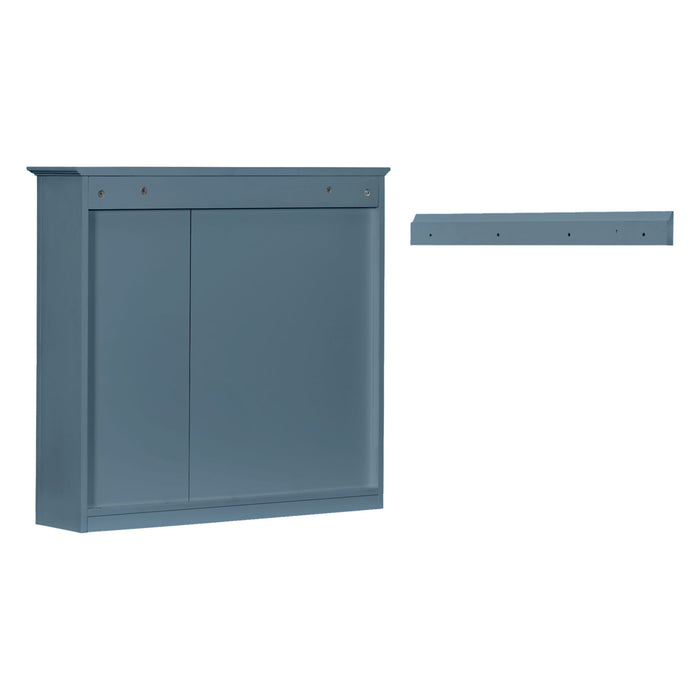 Modern Wall-Mounted Medicine Cabinet With Mirror