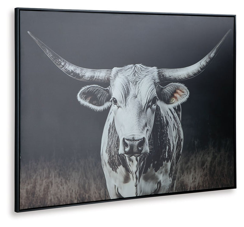 Harlandale - Wall Art - Black / White / Brown