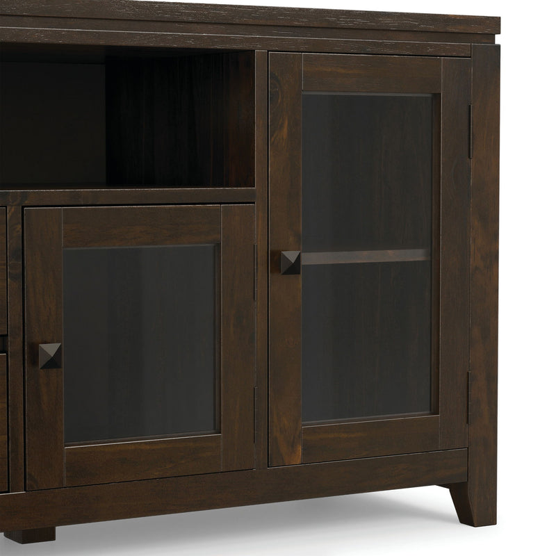 Cosmopolitan - Wide TV Media Stand - Mahogany Brown