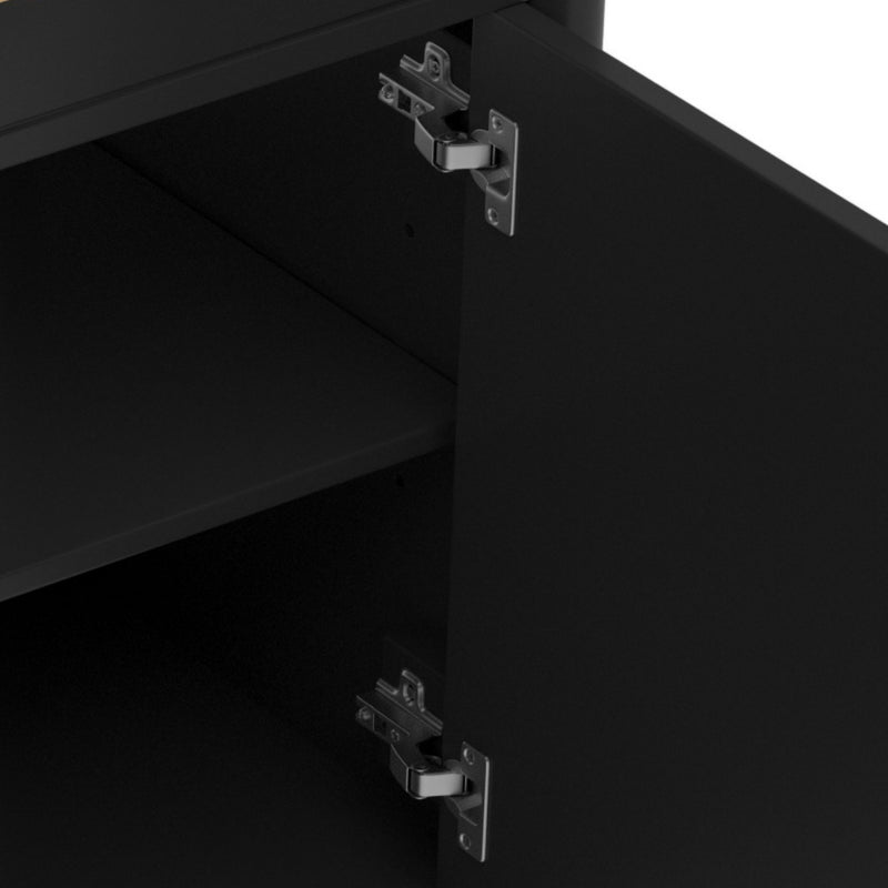 Bathroom Vanity With Sink, Soft Close Doors And Adjustable Shelf
