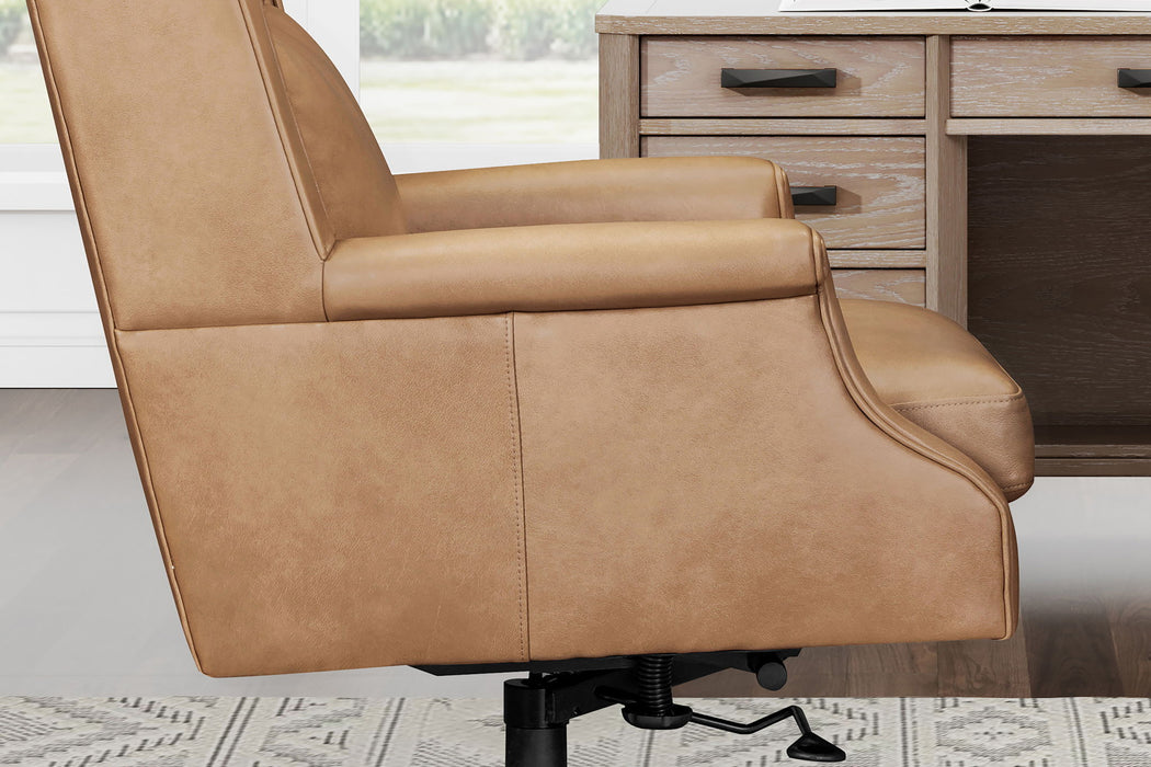 Dc132 - Leather Desk Chair