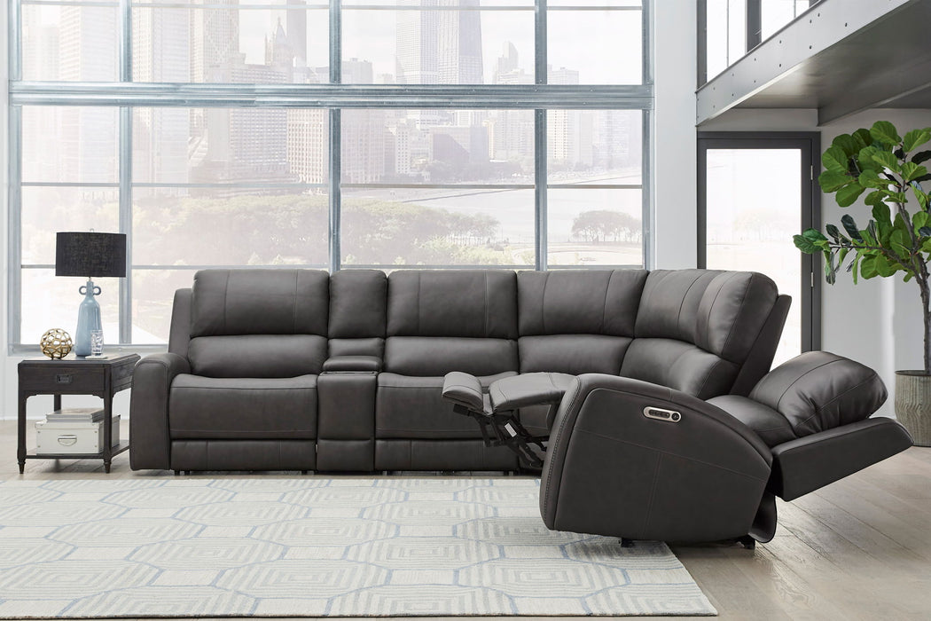 Belmont - Zero Gravity Power Reclining Sectional With Power Adjustable Headrests