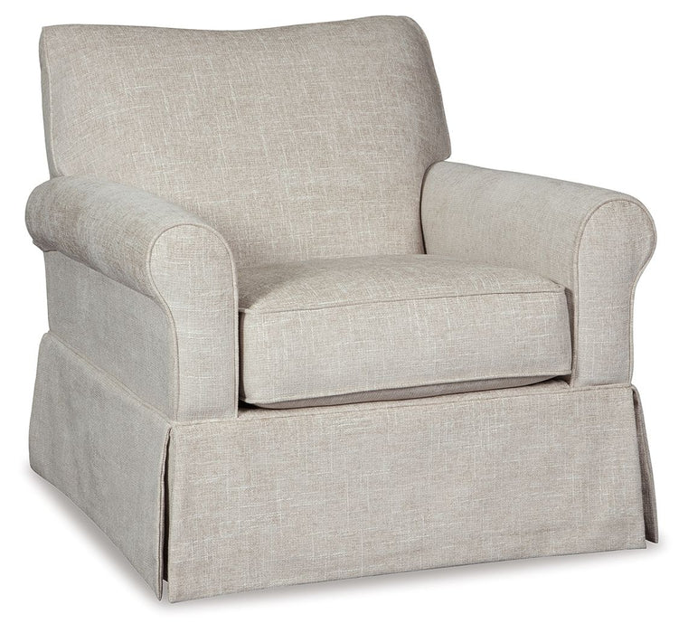 Searcy - Swivel Glider Accent Chair