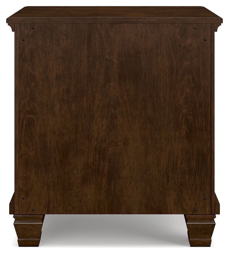 Danabrin - Two Drawer Nightstand - Brown