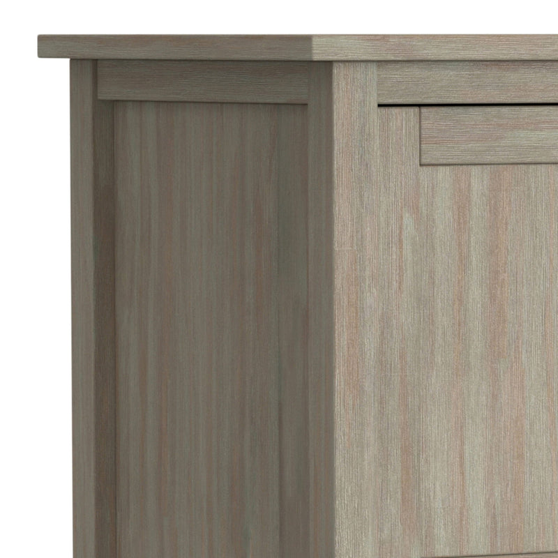 Warm Shaker - TV Media Stand Handcrafted - Light Brown