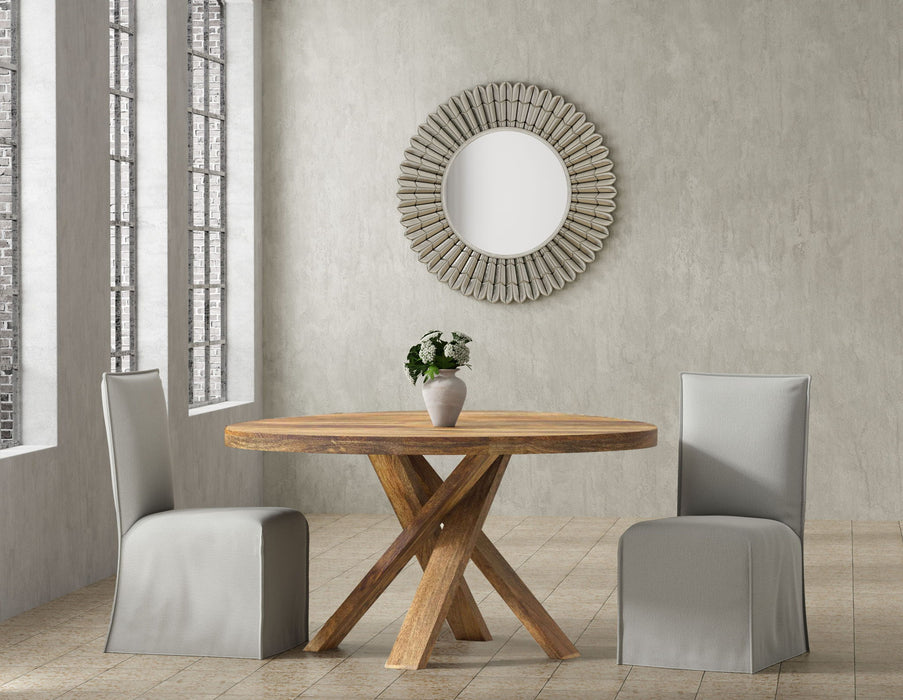 Crossings - Downtown Round Dining Table - Amber