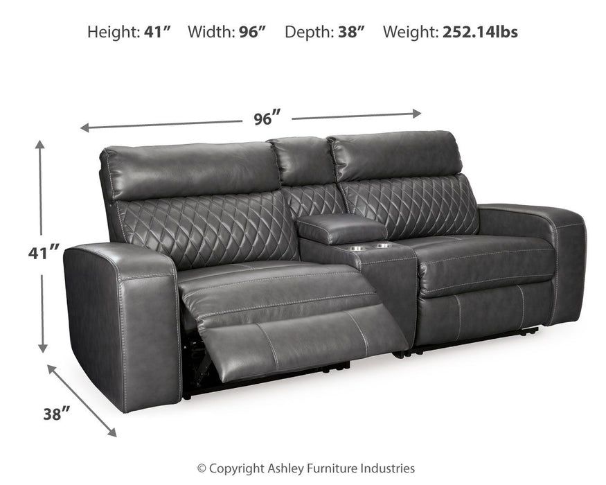 Samperstone - Power Reclining Sectional