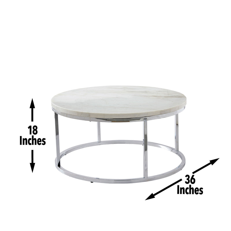 Echo - Marble Top Round Table