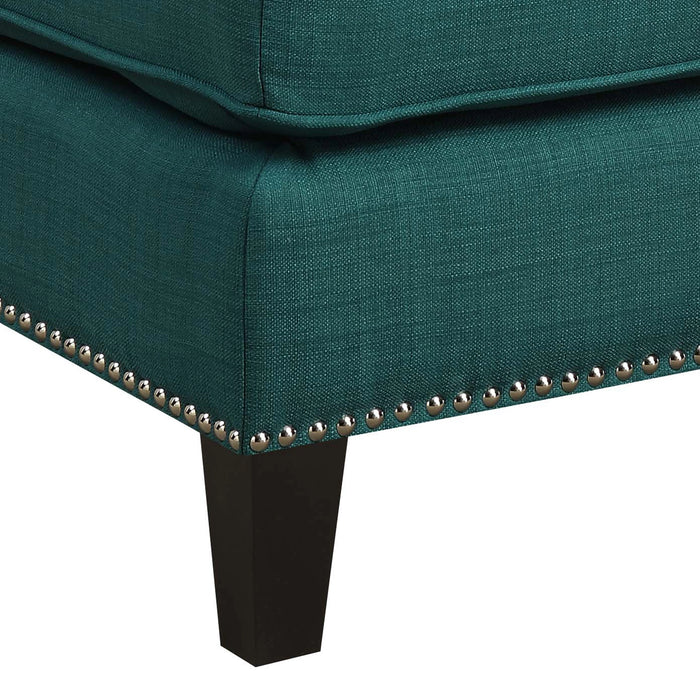 Erica 497 Ottoman W/Chrome Nail (ISTA 3)