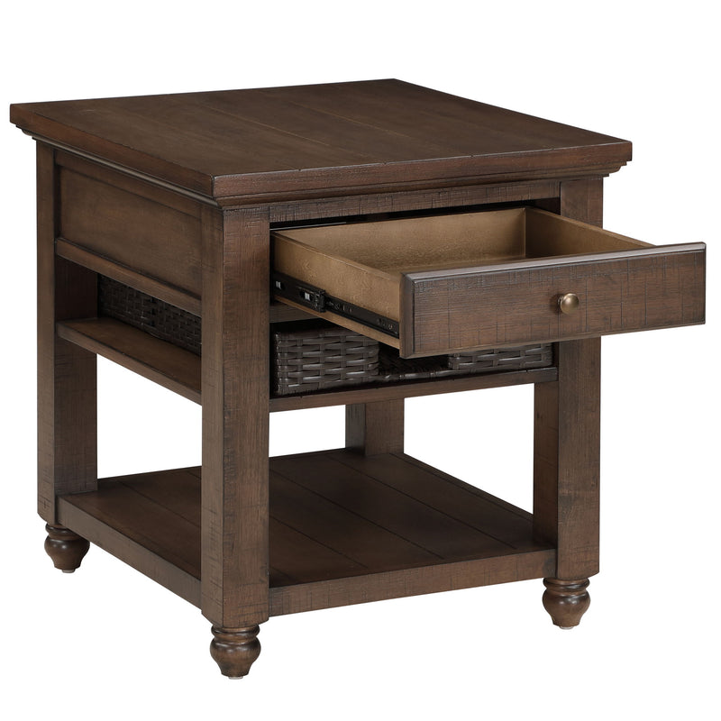 Oliver - 3 Piece Table Set - Brown