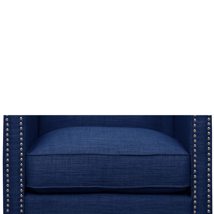 Erica 497 Chair W/Chrome Nails Heirloom Blue (ISTA 3)