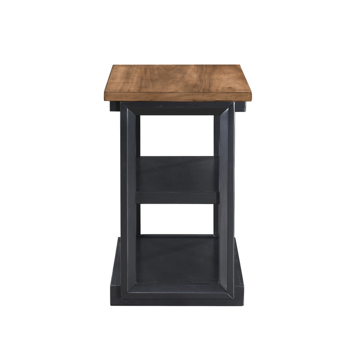 Decker - 3 Piece Occasional Set (1 Coffee & 2 End Tables) - Brown / Black