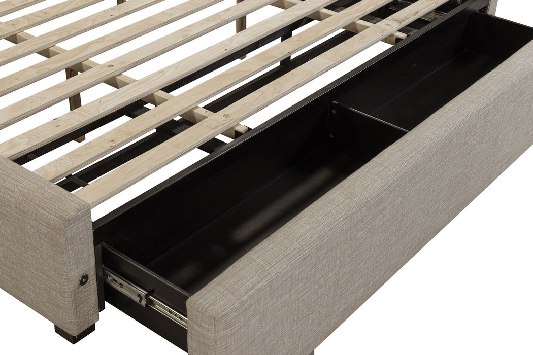 Kennedy - Bed With Storage Drawer