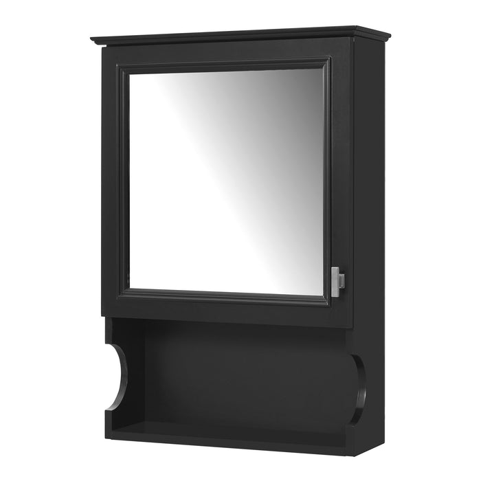 Wall Mounted Bathroom Storage Cabinet With Mirror, Soft Closing Hinges