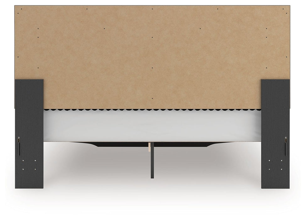 Zuraleus - Upholstered Panel Platform Storage Bed