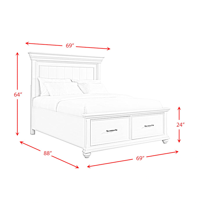 Slater Bed Black