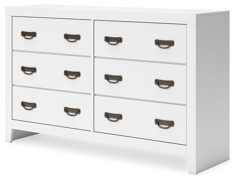 Binterglen - Dresser - White