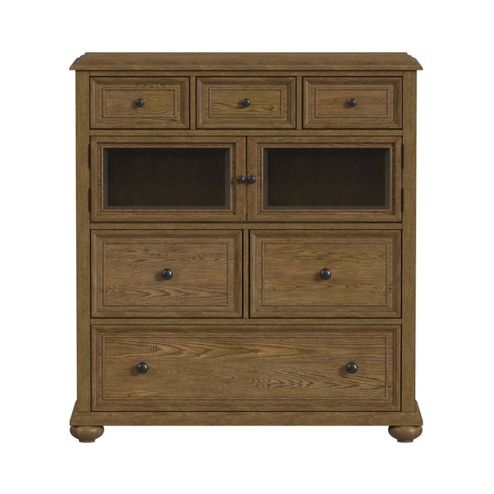 Heritage & Home Door Chest in Oak Brown