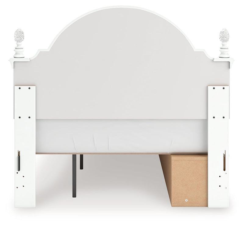 Kozlani - Upholstered Panel Storage Bed