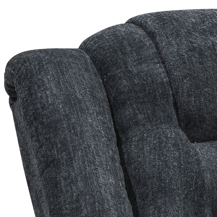 Bolton - Glider Reclining Console Loveseat - Misty Storm
