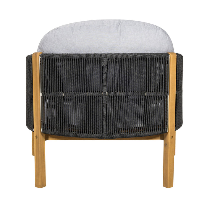 Grotta - Outdoor Wood Club Chair (Set of 2)