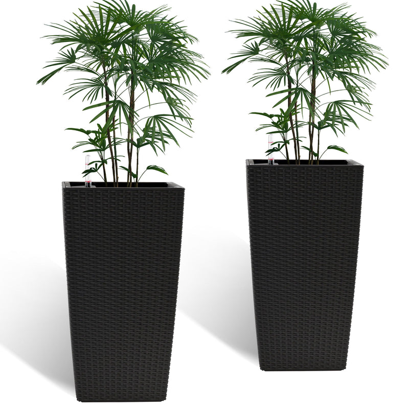 Indoor Outdoor Planter With Automatic Watering System