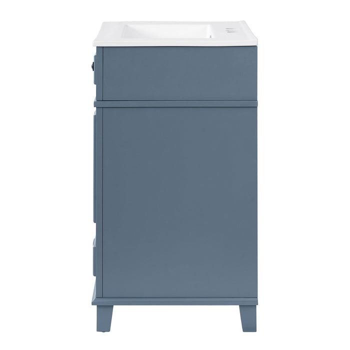 Bathroom Vanity With Sink, Storage Cabinet