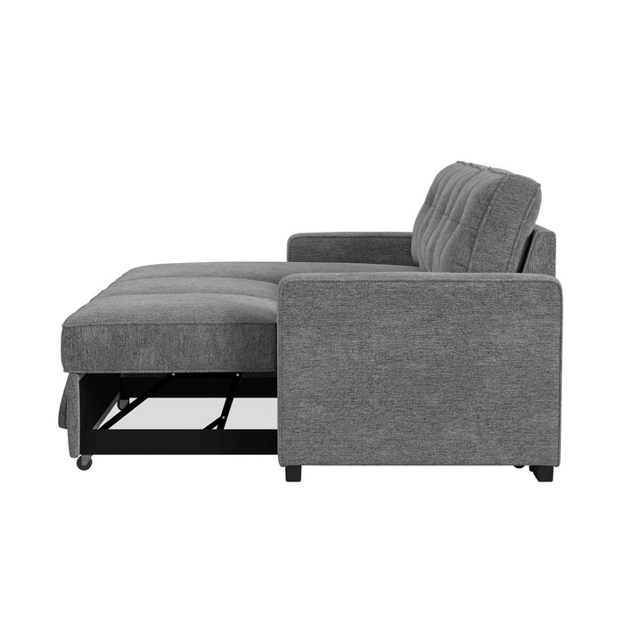 Homer 2PC Sectional Set in Clementine Grey