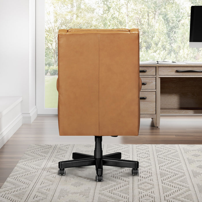 Dc132 - Leather Desk Chair