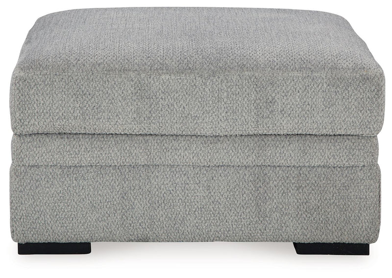 Casselbury - Ottoman With Storage - Cement